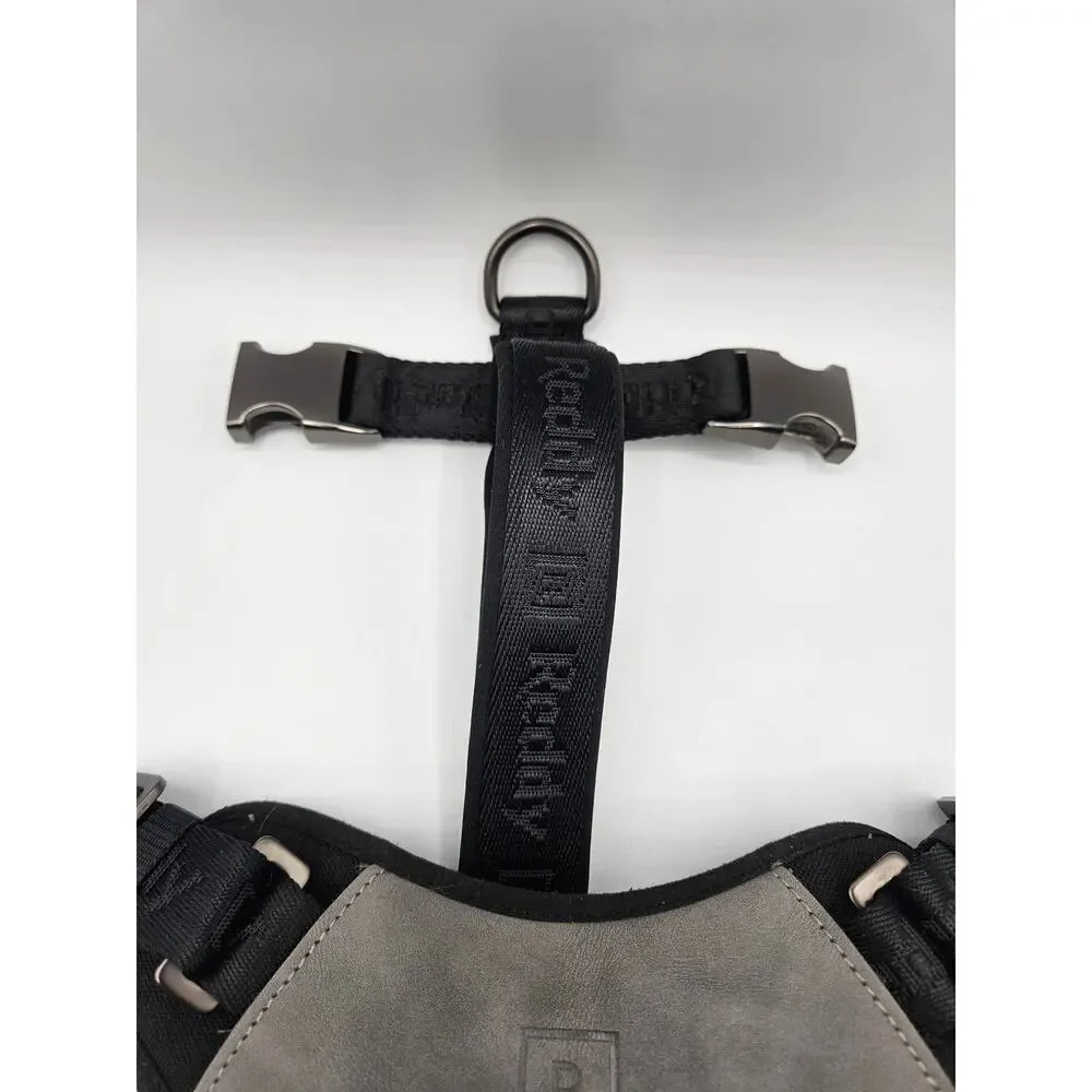 REDDY Jacquard Dog Harness Black For Large Dogs‎ Black NWOT